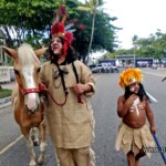 Indian and horse